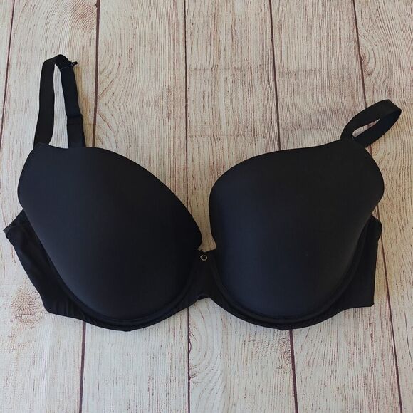 Torrid Lace Overlay Push-Up Demi Bra sz 40D - Picture 4 of 11